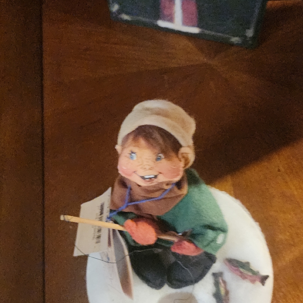 Annalee Dolls / Ice Fishing Boy / EUC